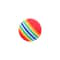 Rainbow EVA Rattle Ball Interactive Toy For Cats Dogs Small Pets 7