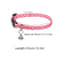 Colorful Geometric Doodles Adjustable Cat Collar With Bell For Kittens Small Pets 3