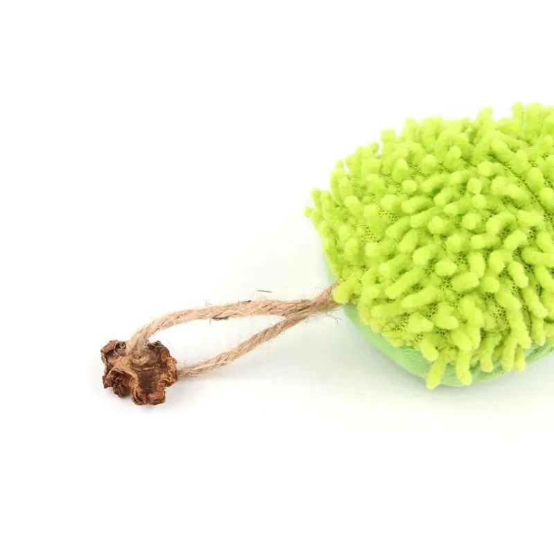 Catnip Plush Caterpillar Cat Toy With Teeth Cleaning Texture BiteResistant Design 5