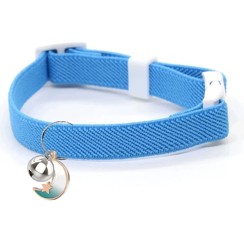 Lightweight Stretch Safety Cat Collar For Kittens Cats Small Pets 13