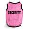 Security Guard Pet Costume Vest Funny Cat Small Dog Uniform Shirt With Paw Patrol Style Design 5