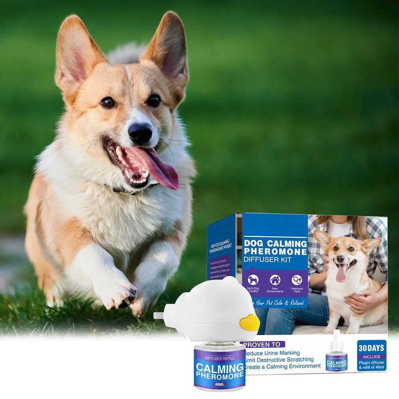 Enhanced Calming Pheromone Diffuser For Cats Dogs LongLasting Comfort Support 2