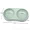 EcoFriendly Wheat Straw Double Pet Bowl For Food Water Feeding 6