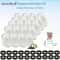 PureFlow Complete Fountain Filter Kit 20 Activated Carbon Filters 20 Sponge Replacements For Pet 3