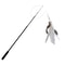 Interactive 18M Telescopic Feather Cat Wand Toy For Active Indoor Cats 8