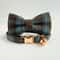 LuxePearl Personalized Tweed Cat Collar With Detachable Bell Pearl Charm 11