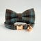 LuxePearl Personalized Tweed Cat Collar With Detachable Bell Pearl Charm 11