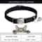 SafePaw Personalized Leather Breakaway Cat Collar With Engraved Name Bell 7
