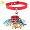 RainbowPaws Adjustable Safety Cat Collar With Bell For Kittens Small Pets 1