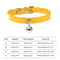 RainbowPaws Adjustable Safety Cat Collar With Bell For Kittens Small Pets 12