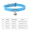 RainbowPaws Adjustable Safety Cat Collar With Bell For Kittens Small Pets 18