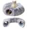 CozyTunnel Plush Donut Cat Tunnel Bed With Peekaboo Play Cave Hanging Balls 0