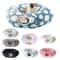 CozyTunnel Plush Donut Cat Tunnel Bed With Peekaboo Play Cave Hanging Balls 1