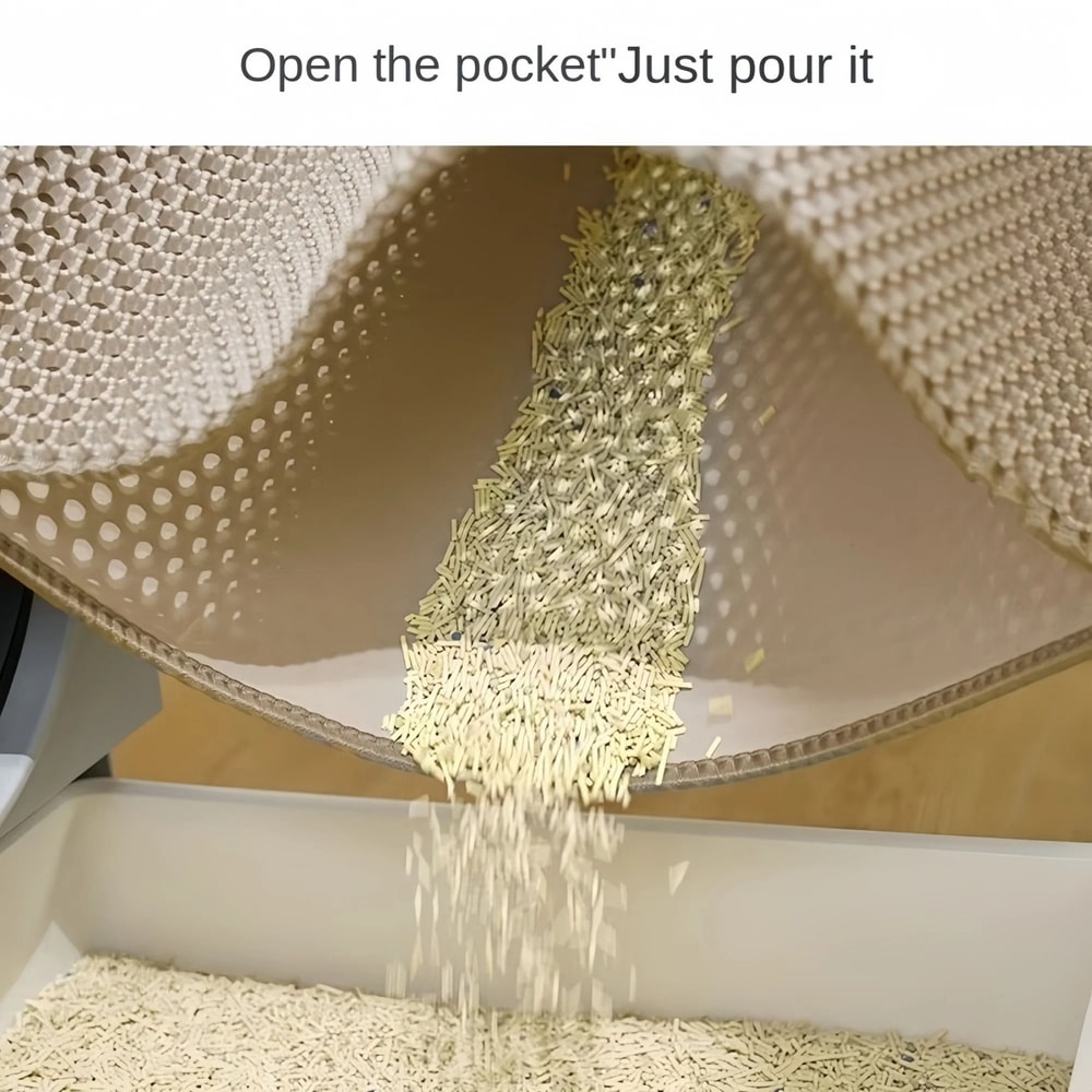 CleanStep Double Layer Waterproof Cat Litter Mat For Litter Boxes 1