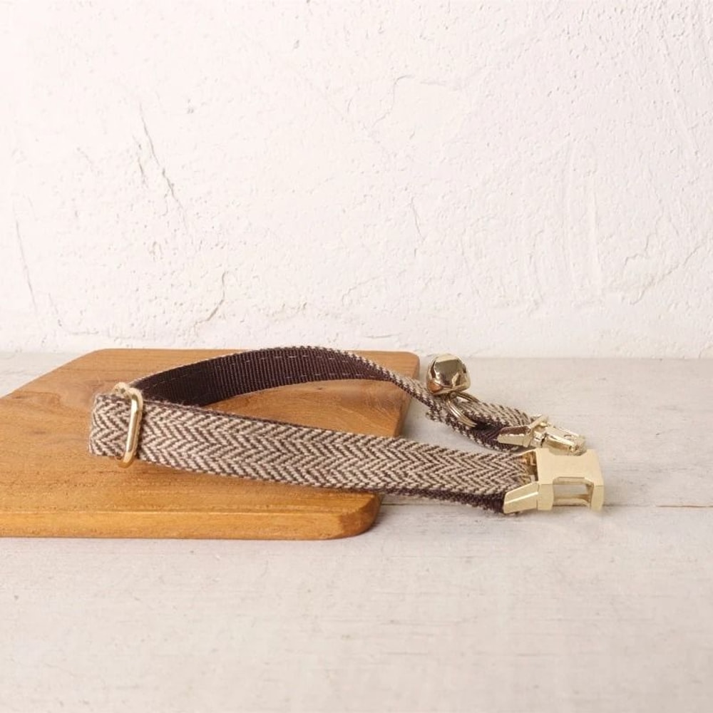 Personalized Bow Cat Collar With Engraved Nameplate And Bell 4
