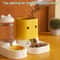 Cute CatShaped Automatic Pet Feeder Water Dispenser Set 5