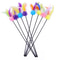 FeatherFrenzy 5Piece Interactive Cat Wand Toy Set With Bells Feather Teasers 6