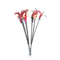 FeatherFrenzy 5Piece Interactive Cat Wand Toy Set With Bells Feather Teasers 7