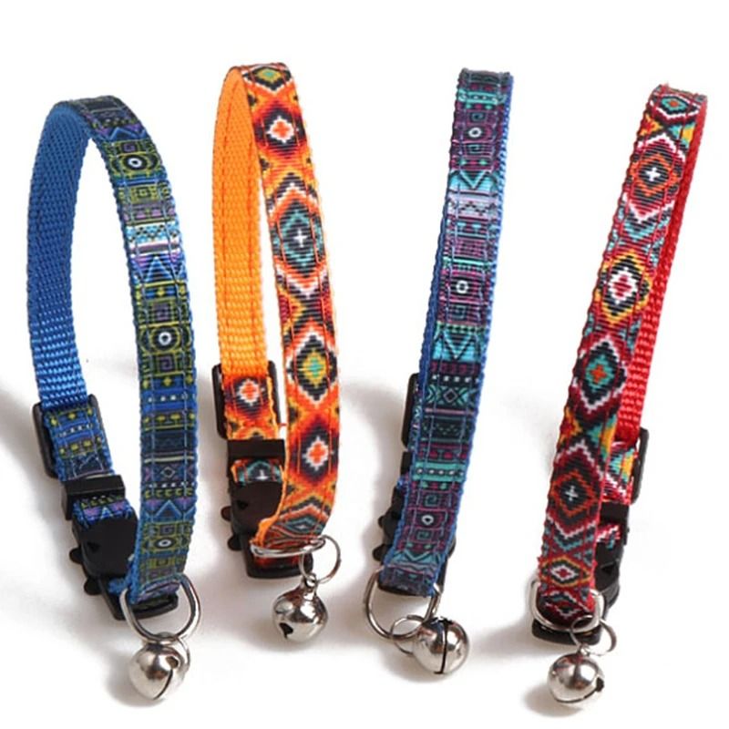 CustomCharm Personalized Breakaway Pet Collar With Bell Nameplate 4