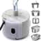QuietFlow USB Replacement Water Pump For Cat Fountains With Cleaning Kit 0