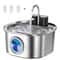 AquaSense 3L Wireless Stainless Steel Cat Water Fountain With Motion Sensor 8