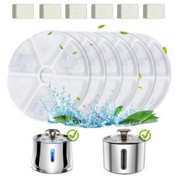 pureflow replacement water fountain filters for automatic pet water dispensers
