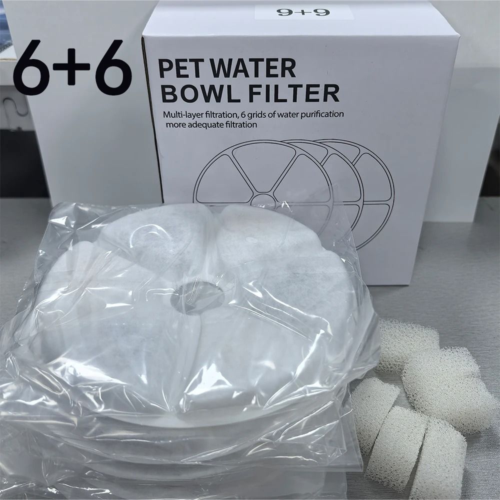 PureFlow Replacement Water Fountain Filters For Automatic Pet Water Dispensers 2