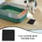 12 Pack Activated Carbon Litter Box Filters For Odor Control 5