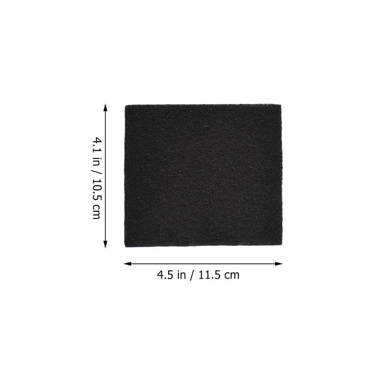 12 Pack Activated Carbon Litter Box Filters For Odor Control 6