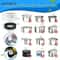 KEMORELA 20Piece Cat Water Fountain Filter Replacement Set For Stainless Steel Pet Fountains 6