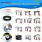 KEMORELA 20Piece Cat Water Fountain Filter Replacement Set For Stainless Steel Pet Fountains 6