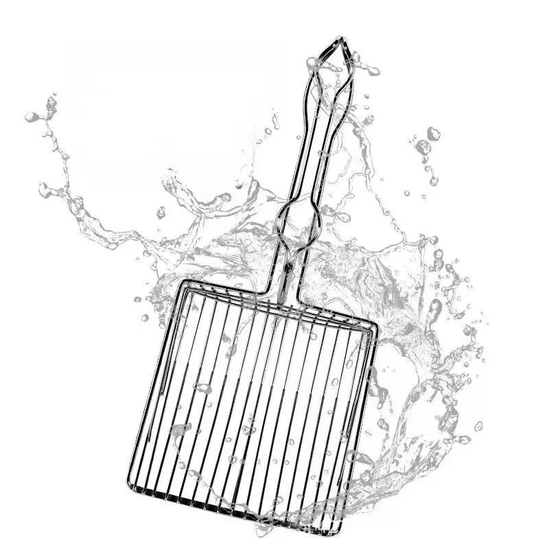HeavyDuty Stainless Steel Cat Litter Scoop With Ergonomic Handle 5