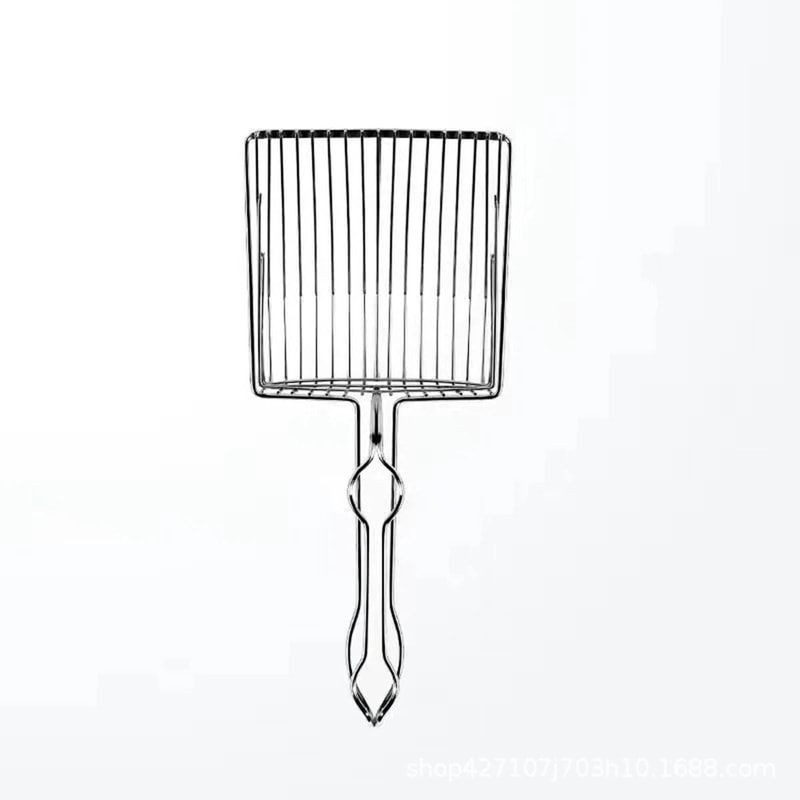 HeavyDuty Stainless Steel Cat Litter Scoop With Ergonomic Handle 8