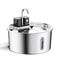 AquaSense Wireless Stainless Steel Cat Water Fountain 108oz With Motion Sensor Rechargeable Batter 8