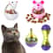 Interactive Mouse Treat Dispenser Ball For Cats Slow Feeder Puzzle Toy 0