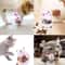 Interactive Mouse Treat Dispenser Ball For Cats Slow Feeder Puzzle Toy 5