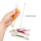 Giant Catnip Cotton Swab Kicker Toys Set For Interactive Play Dental Chewing 5