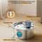 Wireless Stainless Steel Cat Water Fountain With Motion Sensor Rechargeable Battery 1