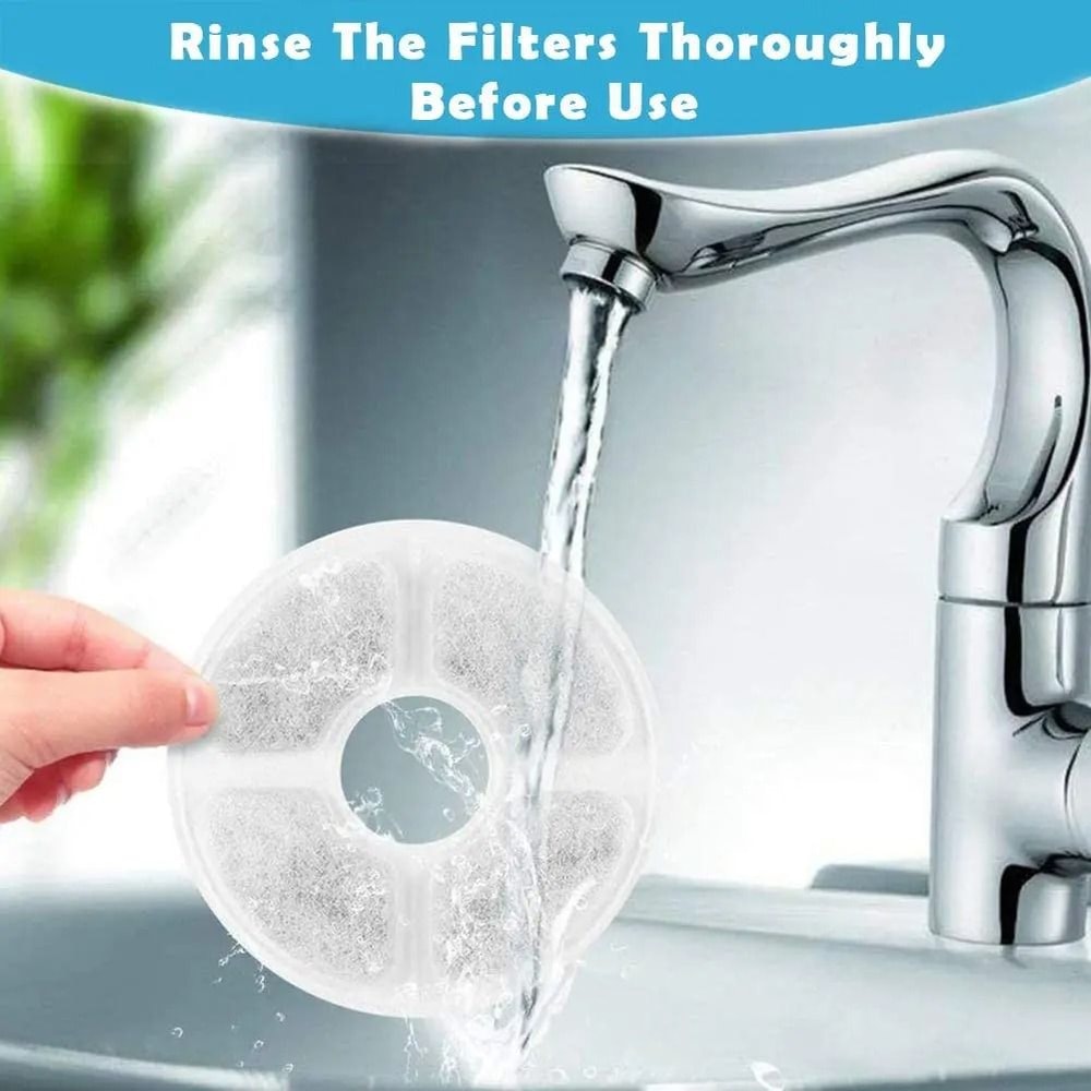 12Piece Premium Cat Water Fountain Replacement Filters For 16L Pet Fountains 3