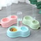 2in1 Automatic Pet Food And Water Bowl Station For Cats And Small Dogs 3