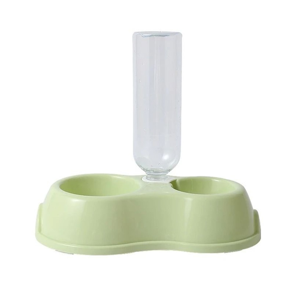 2in1 Automatic Pet Food And Water Bowl Station For Cats And Small Dogs 7