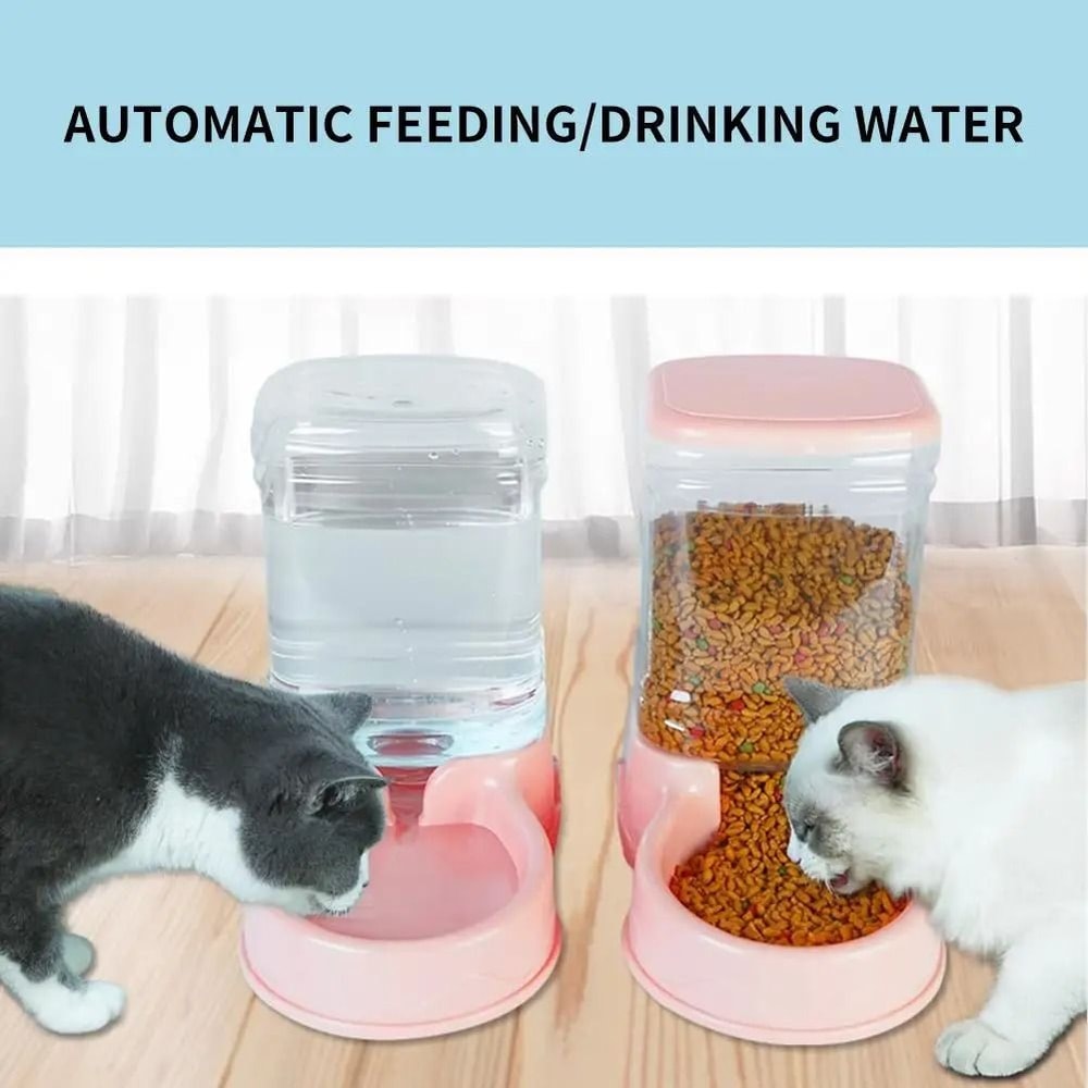 38L Automatic Pet Water Fountain And Food Dispenser For Cats And Dogs 4