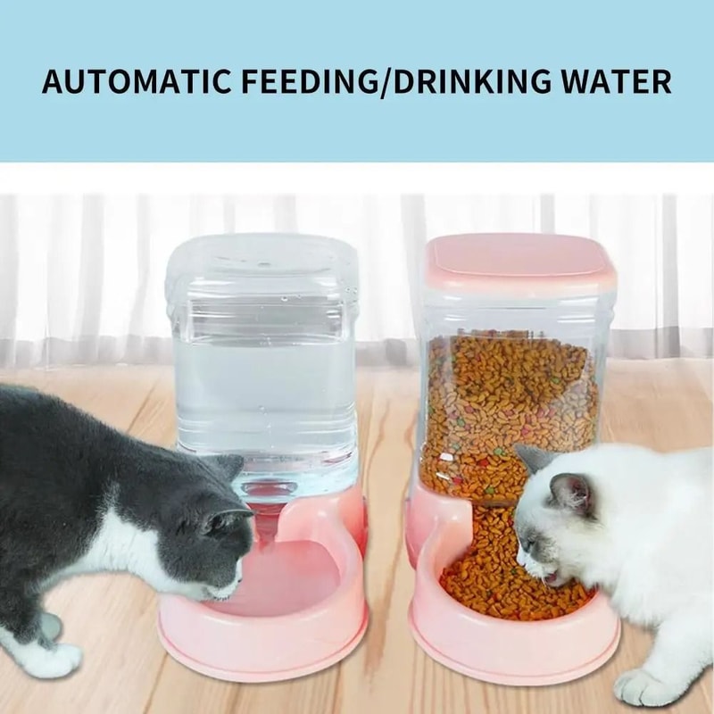 38L Automatic Pet Water Fountain And Food Dispenser For Cats And Dogs 4
