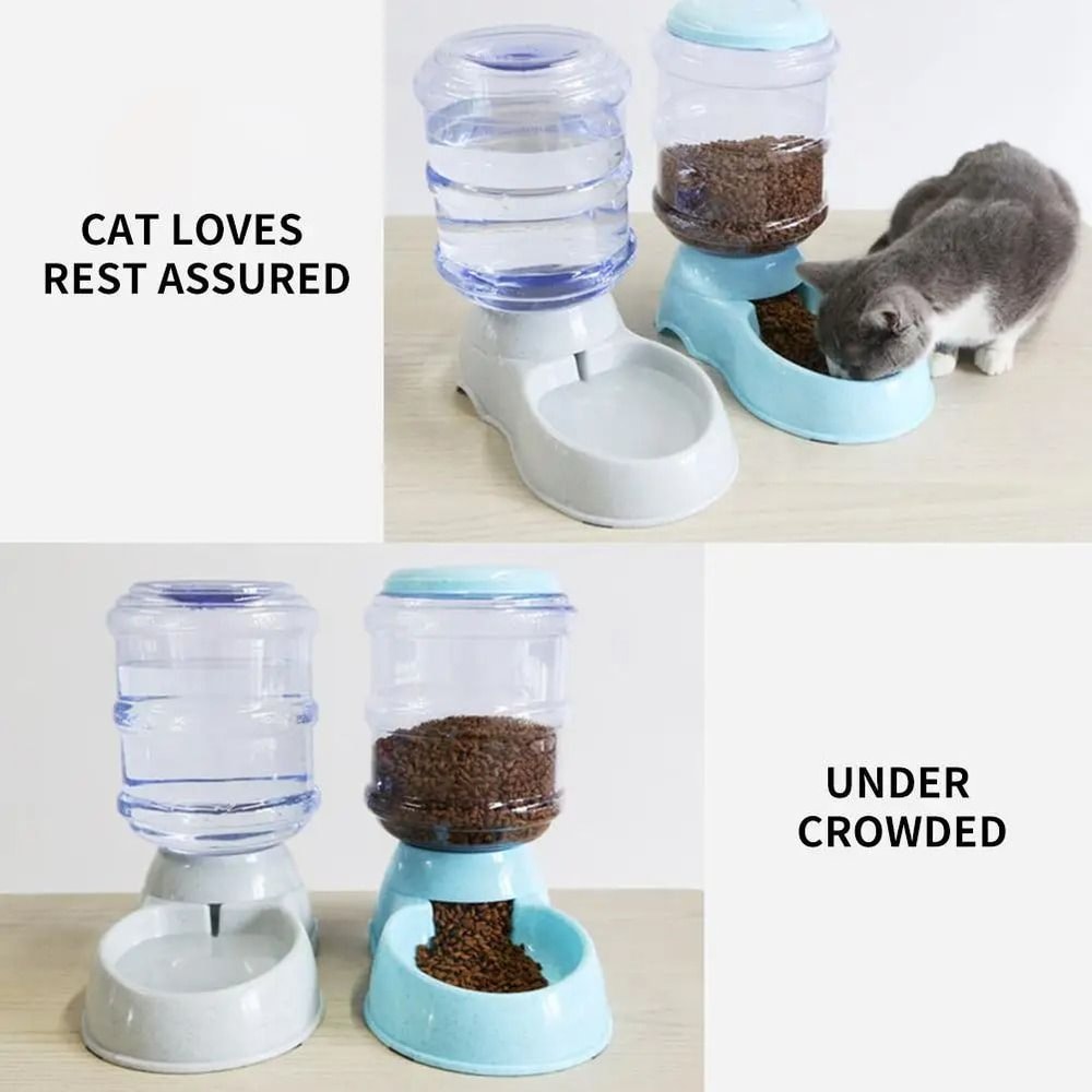 38L Automatic Pet Water Fountain And Food Dispenser For Cats And Dogs 5