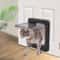 Smart Microchip Pet Door With Direction Control Automatic Sensor Access 1