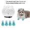 Breathable Cat Grooming Muzzle And Protective Paw Cover Set For Safe Pet Care 0