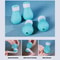 Breathable Cat Grooming Muzzle And Protective Paw Cover Set For Safe Pet Care 4