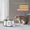 4L Stainless Steel Cat Water Fountain With MultiLayer Filtration For Cats And Dogs 3