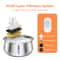 4L Stainless Steel Cat Water Fountain With MultiLayer Filtration For Cats And Dogs 4