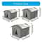 AllSeason Waterproof Outdoor Cat Shelter For Feral Stray And Outdoor Cats 6